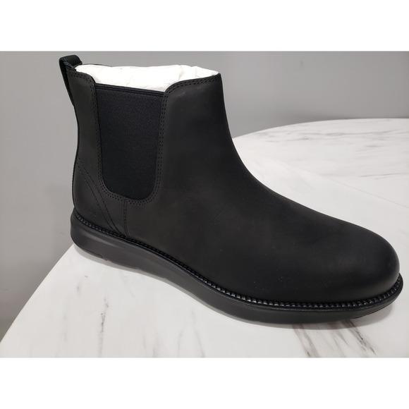 NEW NO BOX SIZE 9.5 Cole Haan Men\'s Grand Atlantic Chelsea Boots C36544 BLACK main image 5